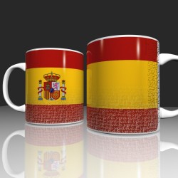 Taza con Bandera de España